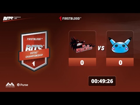 [EN] Elite Wolves vs Blue Pikachu (BO3) ~ 2017 BITS AMERICA DOTA CHAMPIONSHIP