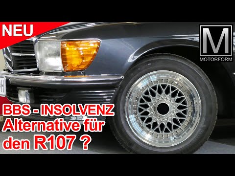 Wunderschön: NEUE Felgen für den R107 im BBS Design, auch für 560SL