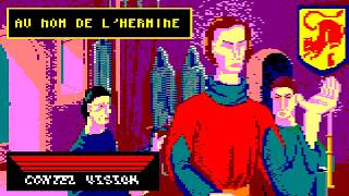 [Amstrad CPC] Au Nom De L' hermine - Longplay