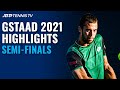 Ruud Faces Kopriva; Djere Battles Gaston | Gstaad 2021 Semi-Finals Highlights