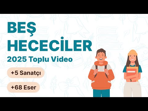 Hafıza Teknikleriyle Beş Hececiler | Cumhuriyet Dönemi | 5 SANATÇI |+68 ESER| YKS-AYT Edebiyat 2025