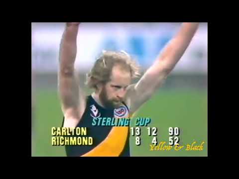 1983 VFL Sterling Cup Night Grand Final Carlton Vs  Richmond