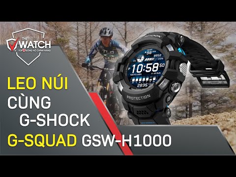 LEO NÚI CÙNG CASIO G-SHOCK G-SQUAD PRO BẰNG XE ĐẠP ĐỊA HÌNH