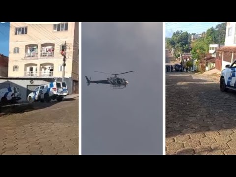 Grande operação policial em São Gabriel da Palha, ES