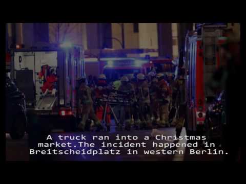 Berlin - truck crash - Christmas market
