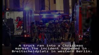 Berlin - truck crash - Christmas market