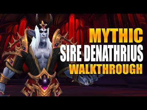 Mythic Sire Denathrius BDGG Strategy Walkthrough