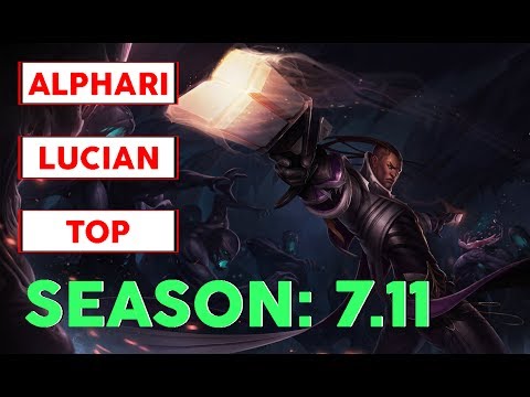 Misfits Alphari Lucian Top Challenger Korean Pro Replay