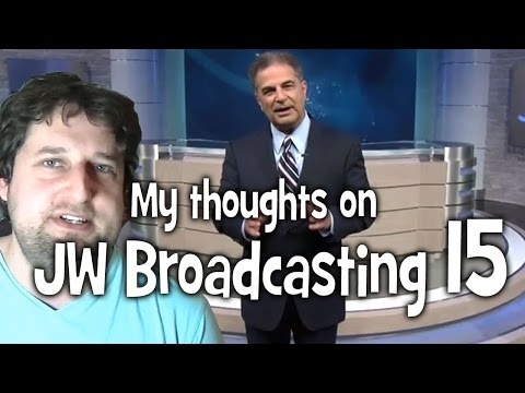 My thoughts on JW Broadcasting 15, with Mark Noumair (tv.jw.org) - Cedars' vlog no. 104