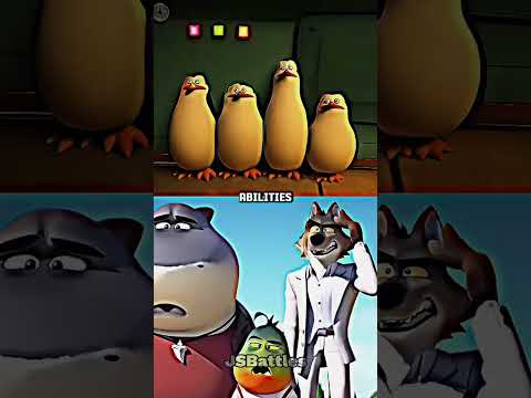 Penguins of Madagascar vs the Bad Guys
