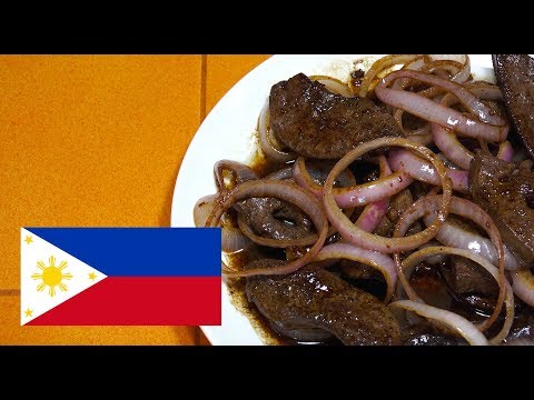Pork Liver Steak - Pinoy Bistek - Pork Liver & Onions...