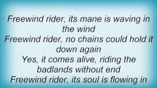 Running Wild - Freewind Rider Lyrics