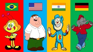 Cartoons From Different Countries | Pt.22
