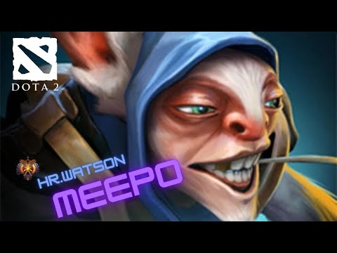 HR.Watson - NICE SKILL Meepo Mid Lane - Dota 2 Pros Gameplay