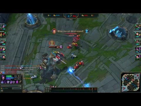 Syndra vs Yasuo -League of Legends -New Runes & Masteries- MID - Normal