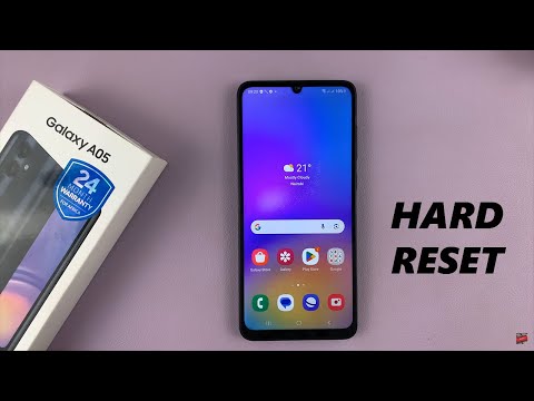 How To Hard Reset Samsung Galaxy A05