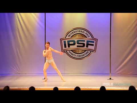 Senior Men Slava Ruza of Sweden - IPSF World Pole Sports Championships 2018
