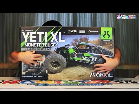 AXIAL YETI XL KIT Unboxing - Trailed Suspension AWESOMENESS!