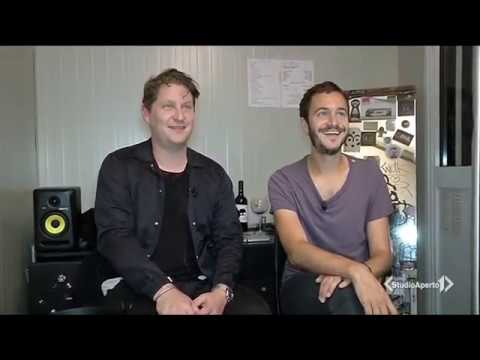 Editors - Tom and Russell on Studio Aperto September 2016 (Italian Audio)