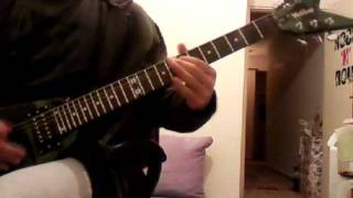 Megadeth - Deadly Nightshade (guitar cover)