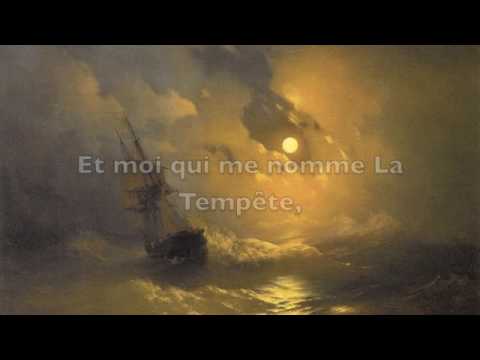 Les Adieux de la Tempête (Paroles) - Promotion Jean Vallée