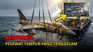 Download lagu Jet Tempur Tenggelam Puluhan Tahun Dipulihkan Total | Proses Mekanis Nyata mp3