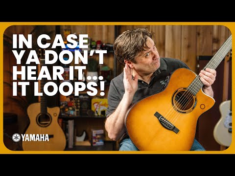Yamaha TAS3 C TransAcoustic Concert Acoustic-Electric Guitar Demo | Pure Tone, Built-In Magic! 🪄