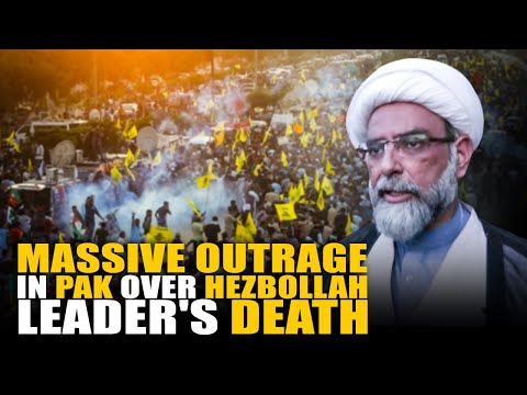 Pakistan chants “Death to America”, protests over Hezbollah leader's killing