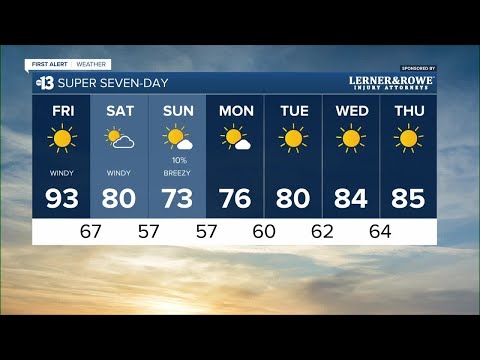 13 First Alert Las Vegas forecast | September 2, 2023