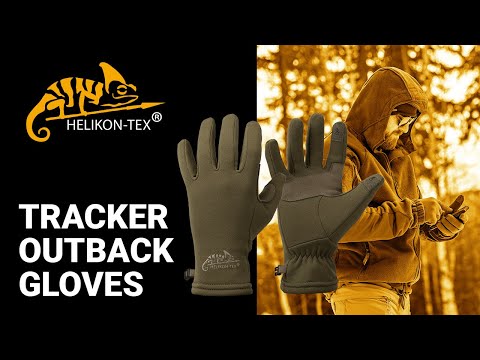 Перчатки Helikon-Tex Tracker Outback Gloves Olive Green Олива Зеленый - фото 1 - id-p2371531996
