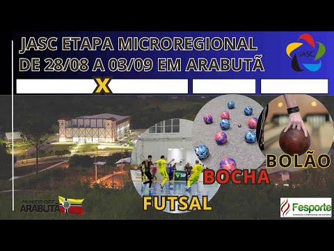 FUTSAL FEMININO || FAXINAL GUEDES X ARABUTÃ - JASC 2023 || ETAPA MCRORREGIONAL 2023