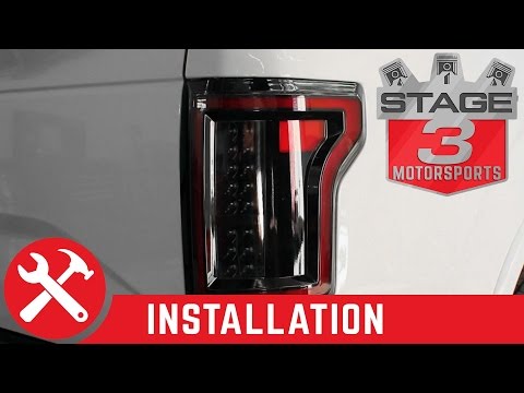 2015-2017 F150 ANZO DRL Outline LED Taillights Install