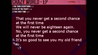 Boys Like Girls- The First Time lyrics.