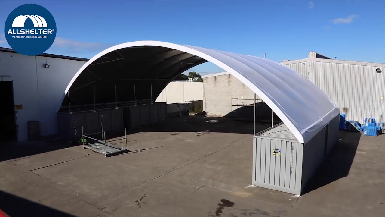 Allshelter Container Shelter Installation