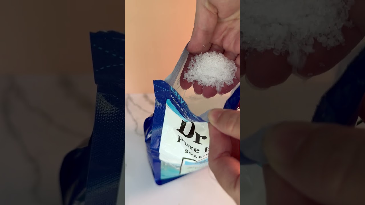 Review of Dr. Teal's epsom salt restorative minerals with magnesium potassium and zinc bath salts