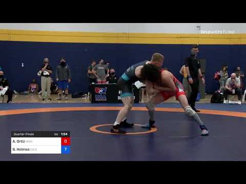77 Kg Quarterfinal - Alec Ortiz, Minnesota Storm Vs Britton Holmes, Colorado