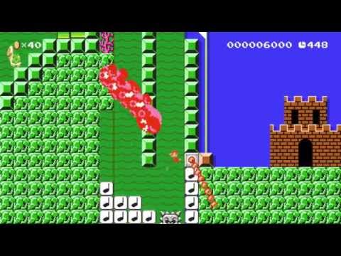 Super Mario Maker - Outswim the Wiggler