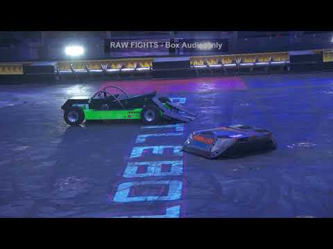 BattleBots Basement - Parallax vs. Ultimo Destructo - Unseen match from BattleBots Fight Night #6