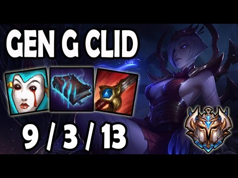 Elise vs Taliyah Jungle [ Gen G Clid ] Lol Challenger Korea
