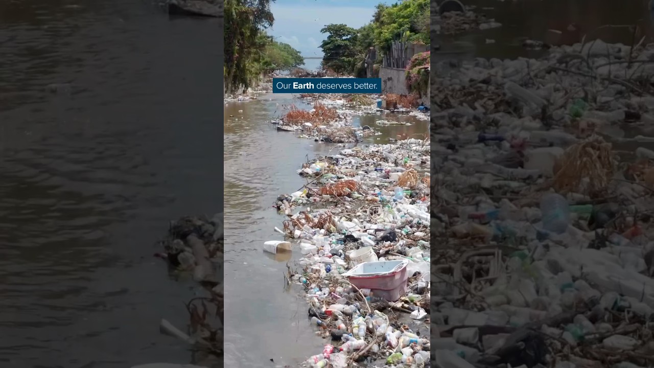 A healthy Earth can only exist without ocean plastic pollution #earth #earthday