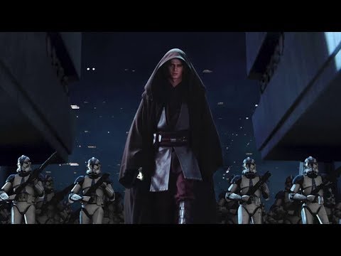 Star Wars Anakin attack on the Jedi Temple Movie Duels 2