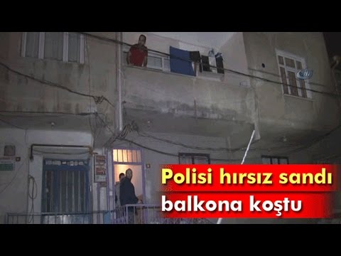 Evine Operasyon Yapılan Şahsın "İmdat Polis" Diye Bağırması