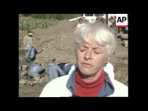 Mass grave uncovered in northeastern Bosnia