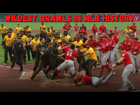 WILDEST Brawls in Major League Baseball History