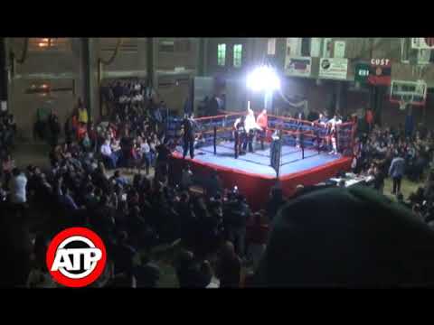 Debut profesional Eduardo Bordón VS Maximiliano López