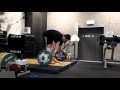 20160331 Power Clean 200lbs
