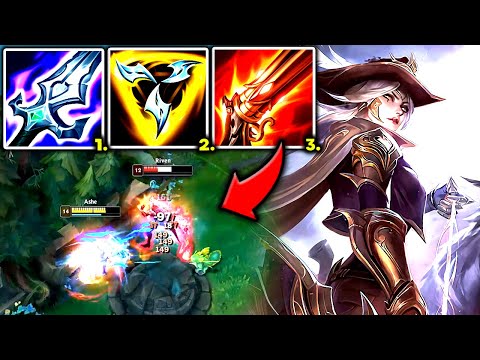 ASHE TOP BUT I 1V5 AND TILT THE ENTIRE ENEMY TEAM (KITE MACHINE) - S13 Ashe TOP Gameplay Guide