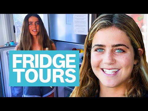 What Pro Surfer Caroline Marks Eats to Fuel Her Mastery of the Waves | Fridge Tours | Women's Health