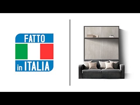 Mobili Trasformabili in Letto a Scomparsa. Letti a Parete. Letti a Muro. Salvaspazio. Offerte.