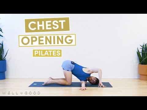 17 Minute Chest Opening Stretch to Release Upper-Back Tension | Good Moves | Well+Good